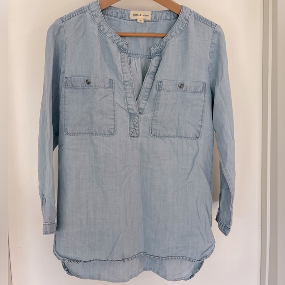 Cloth And Stone Chambray Shirt